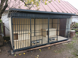 Kombinovaná voliéra pre psov